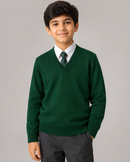 GREEN FULL SWEATER