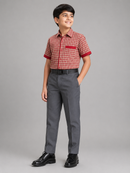 ANGEL NURS RED CHECK SHIRT