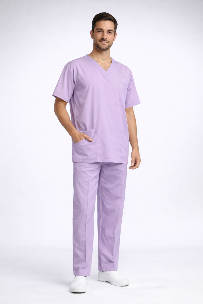 DOCTOR DRESS IN LILAC