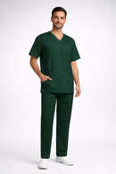 DOCTOR DRESS IN DARK GREEN