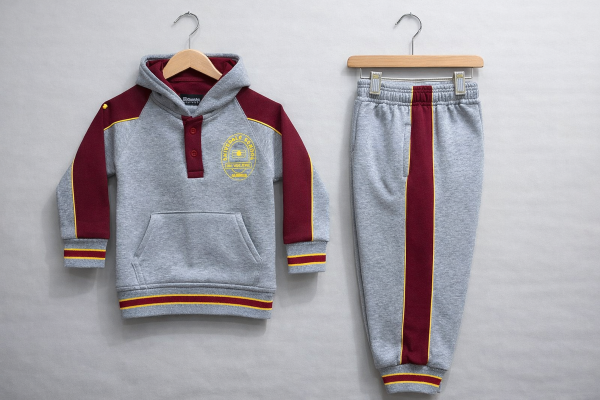 SHIVDALE MAHROON  NURS TRACKSUIT