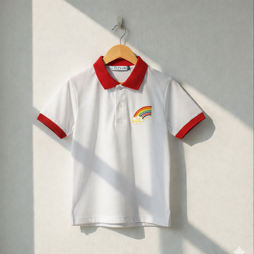 SAI SANSKAR RED T-SHIRT