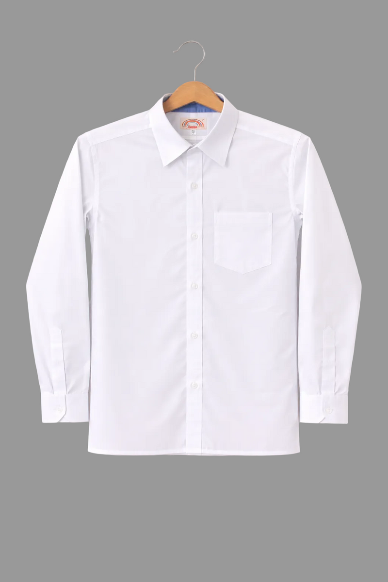 WHITE SHIRT FULL COTTON