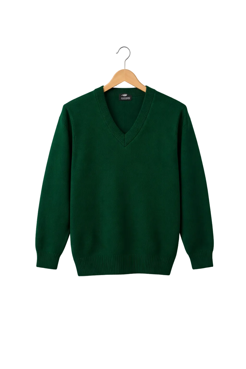 GREEN FULL SWEATER