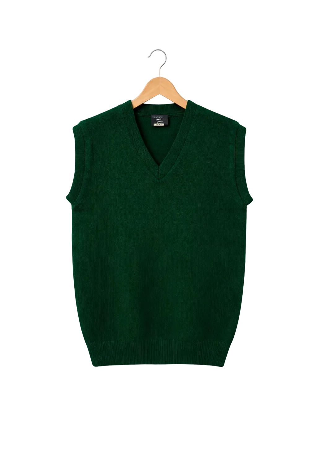 GREEN HALF SWEATER