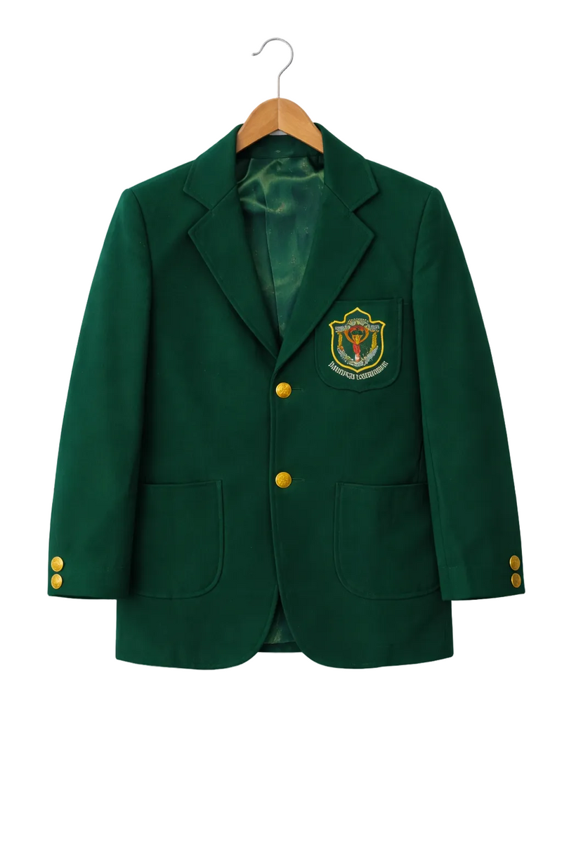 GREEN COAT PURE WOOL