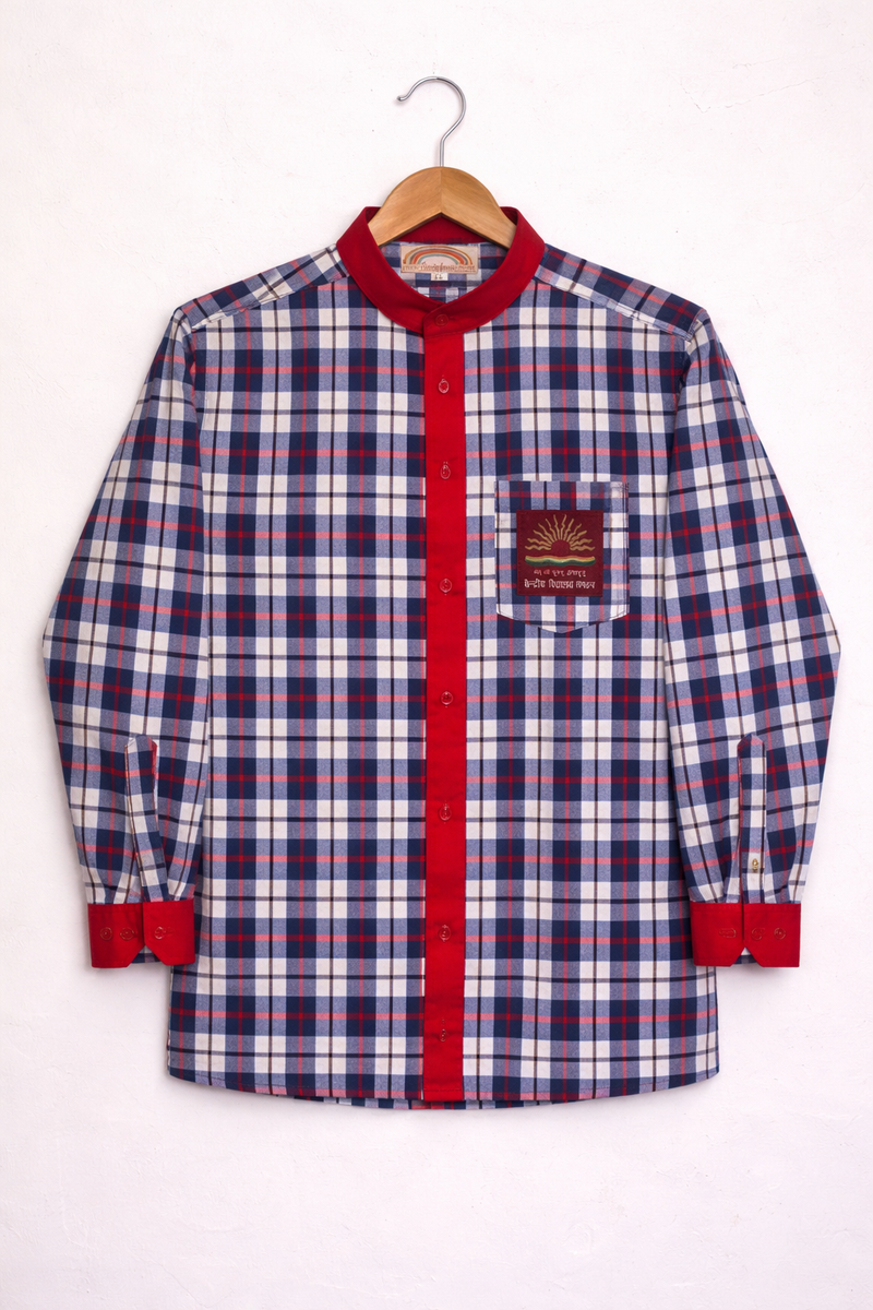 KVS JR FULL SHIRT(ROUND COLLAR)
