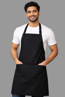 BLACK  APRON