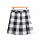 ANGEL NURS B/W CHECK SKIRT