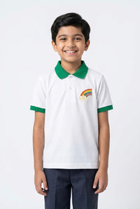 SAI SANSKAR GREEN T-SHIRT