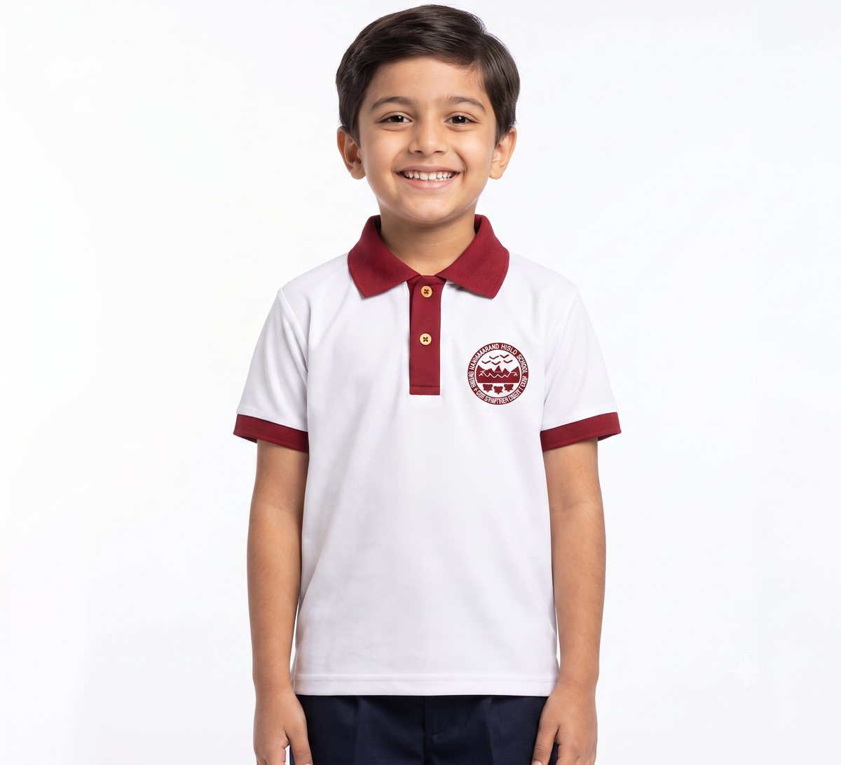 SWAMI HARIHARANAND MAROON T-SHIRT