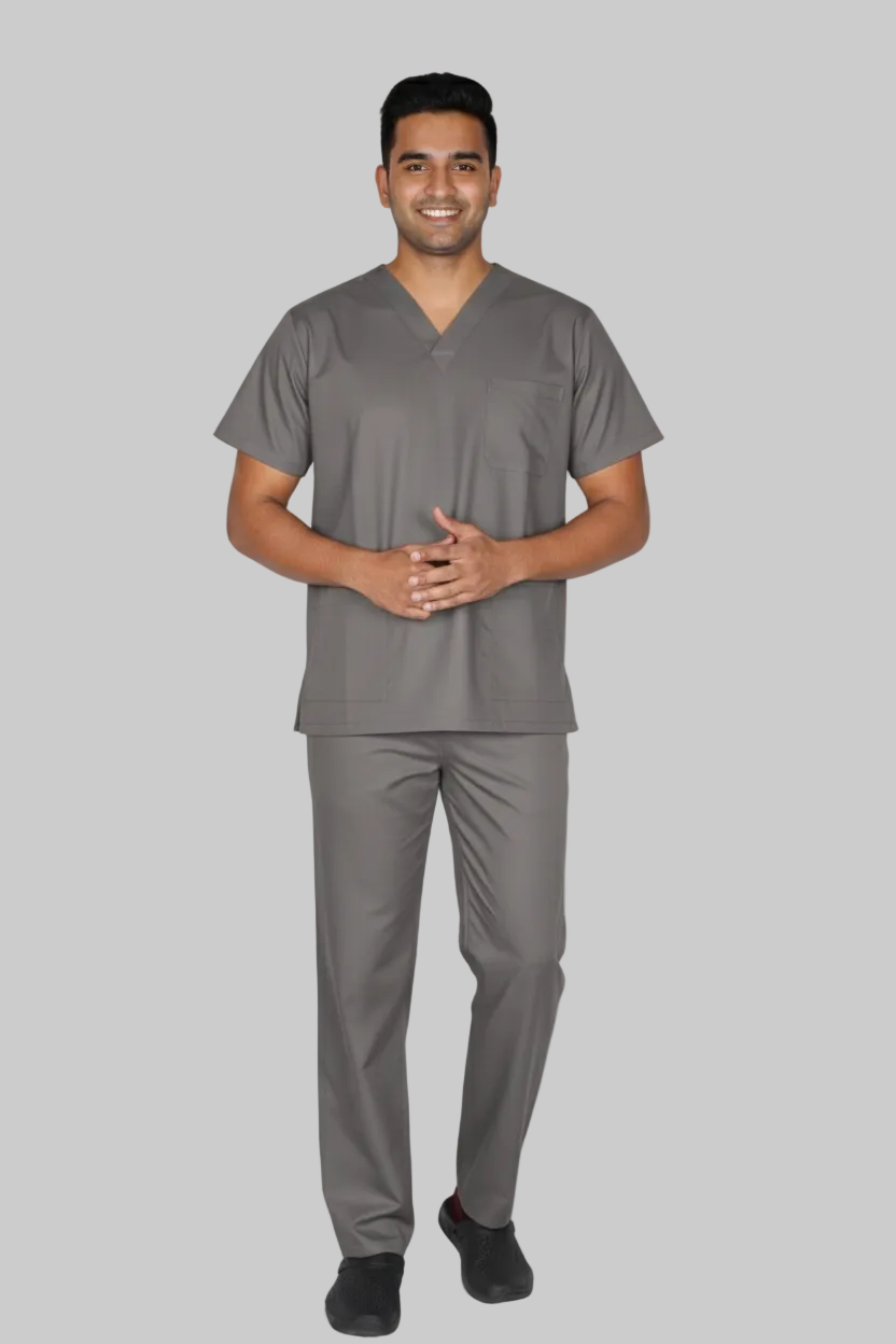 DOCTOR DRESS IN GRAY