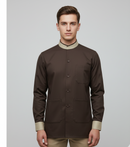 DARK BROWN HOUSEKEEPING COAT