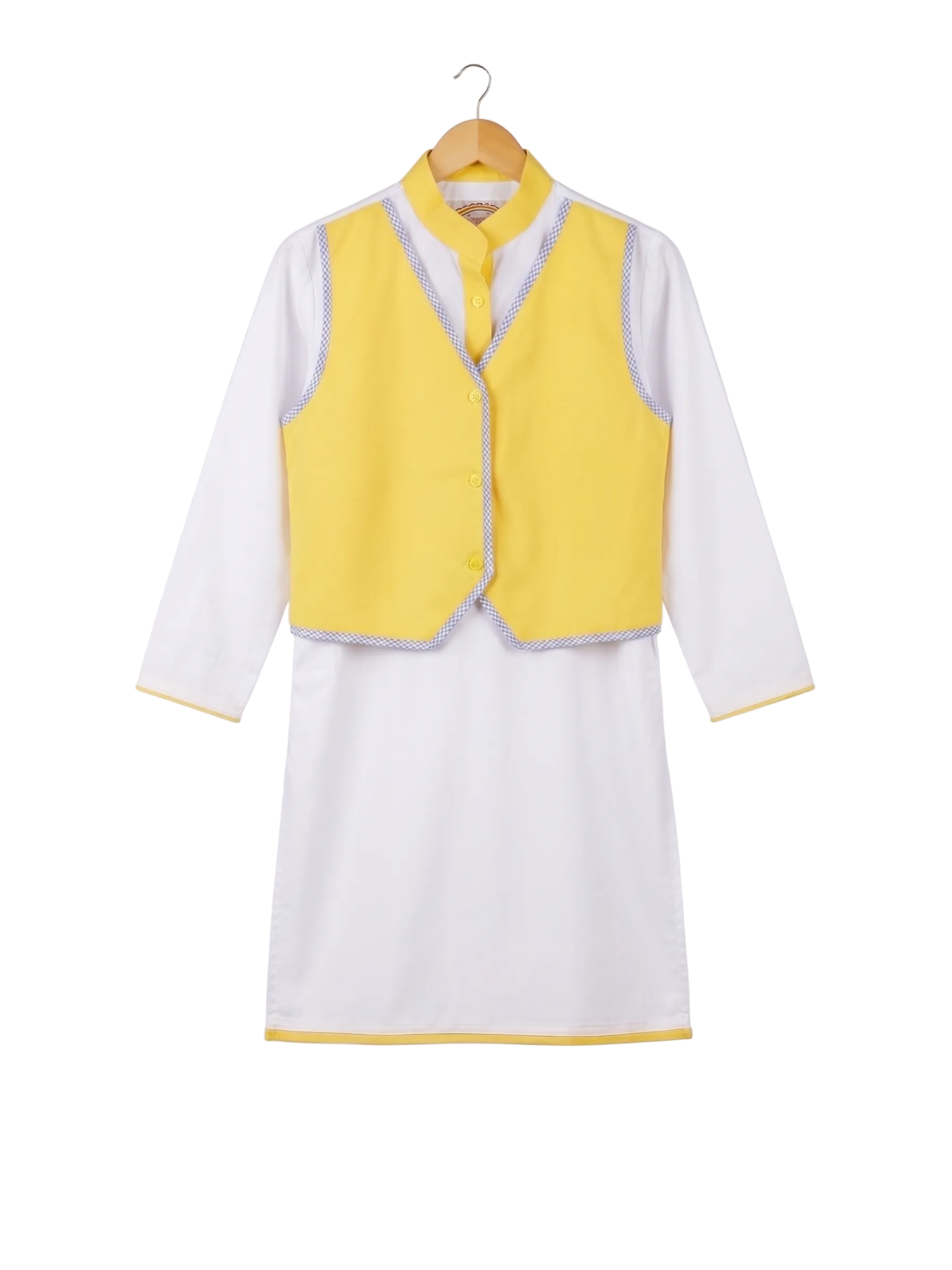 ST. MARRY YELLOW SUIT