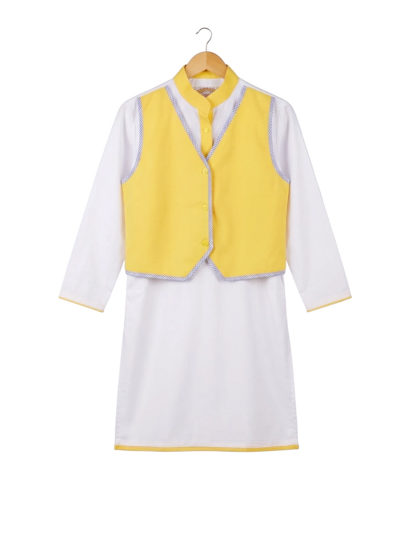 ST. MARRY YELLOW SUIT