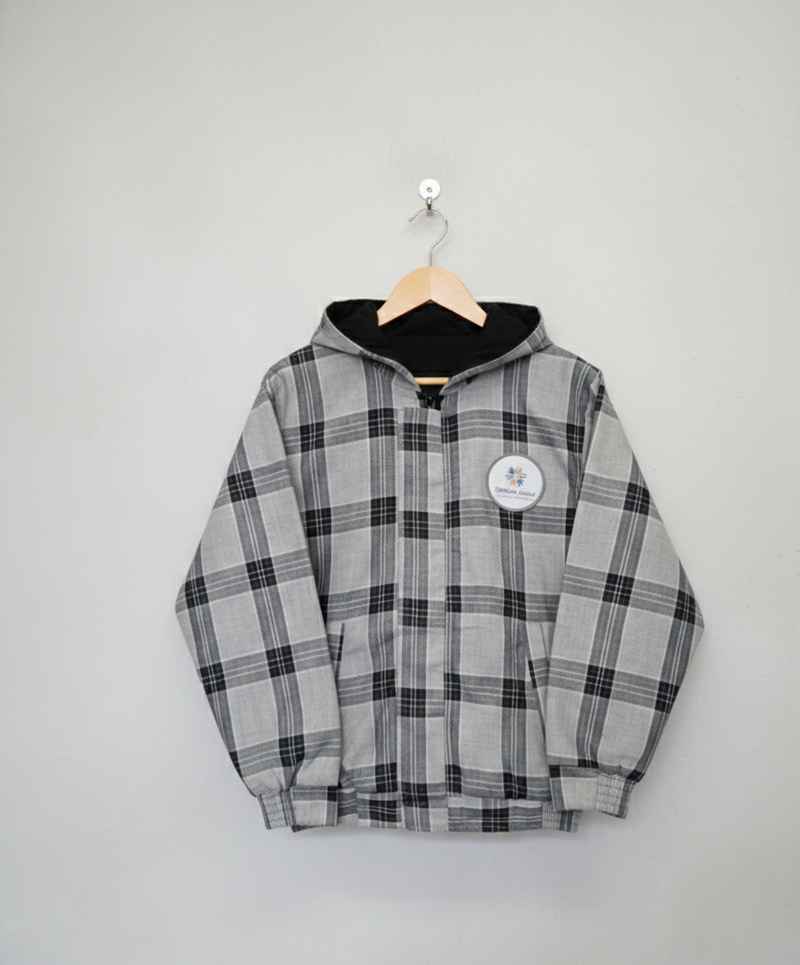SHEFFIELD GRAY CHECK JACKET