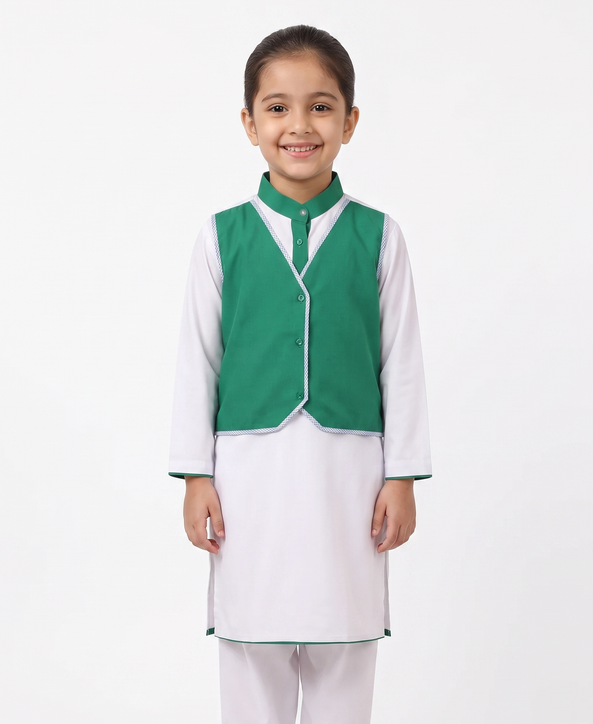 ST. MARRY GREEN SUIT