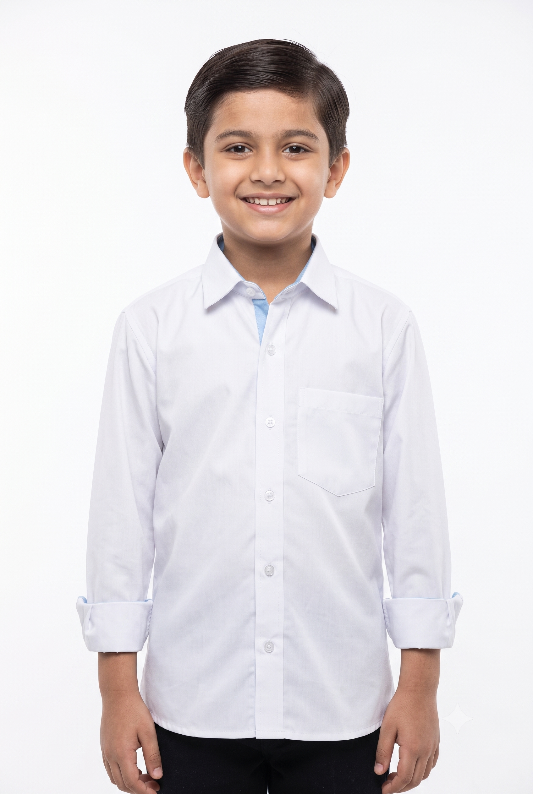 WHITE SHIRT FULL COTTON