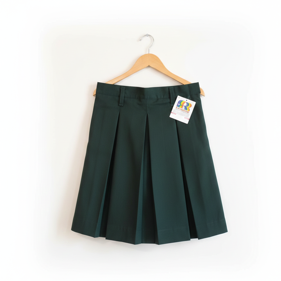 GREEN DIVIDED SKIRT