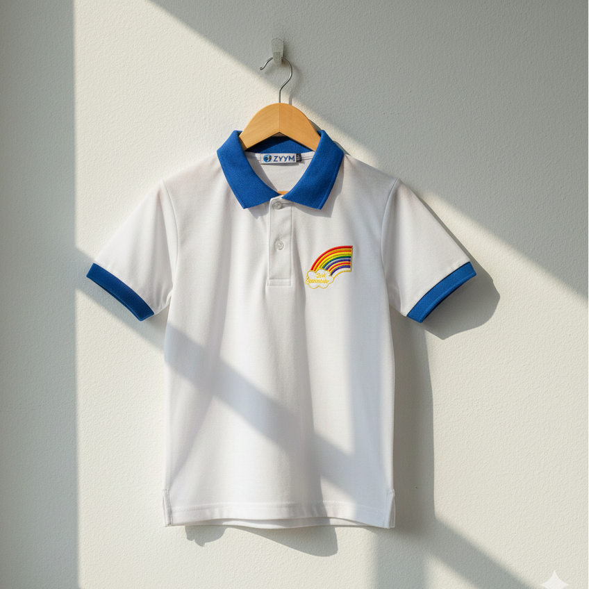 SAI SANSKAR BLUE T-SHIRT