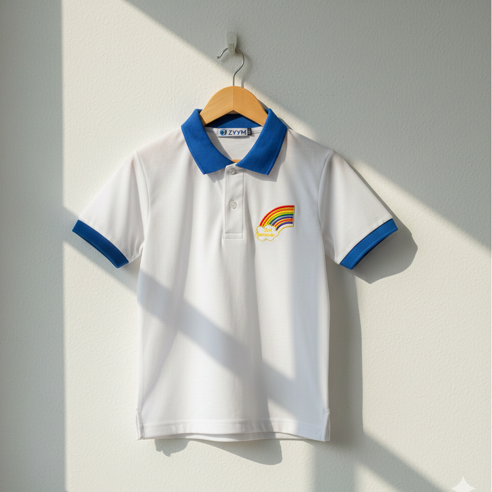 SAI SANSKAR BLUE T-SHIRT