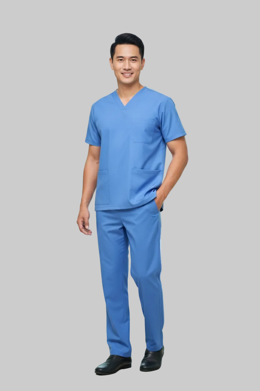 DOCTOR DRESS IN ROYAL BLUE