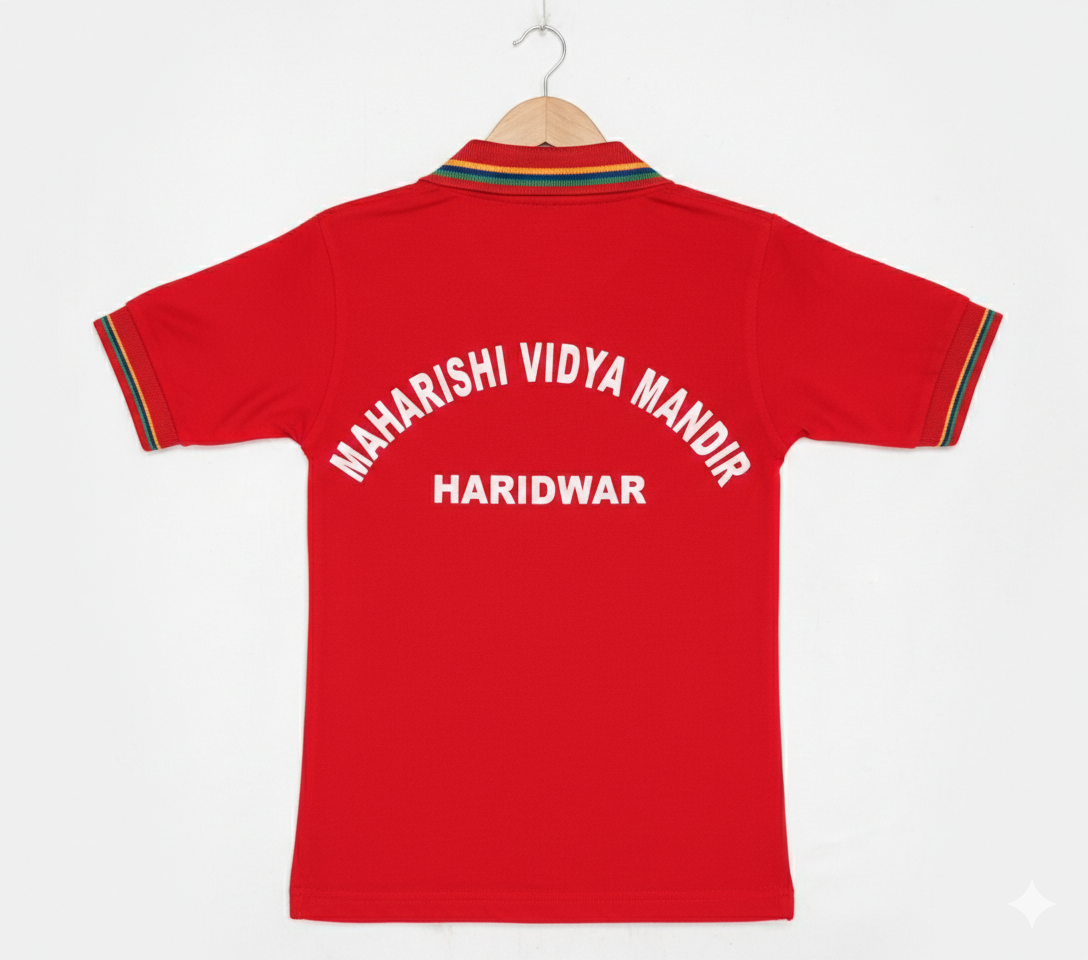 MAHARISHI RED T-SHIRT