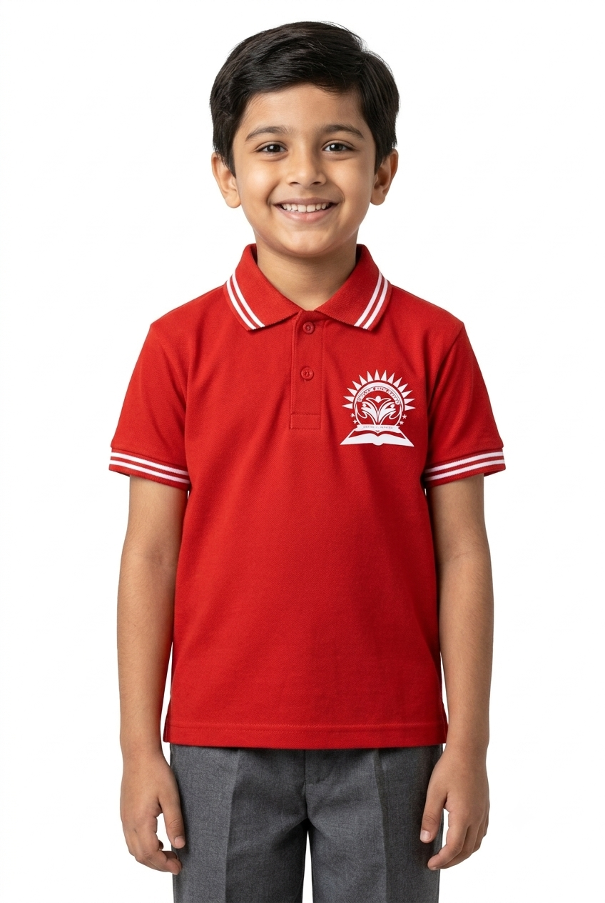 SHRI RAM RED T-SHIRT