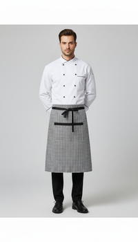APPRON WHITE CHECK