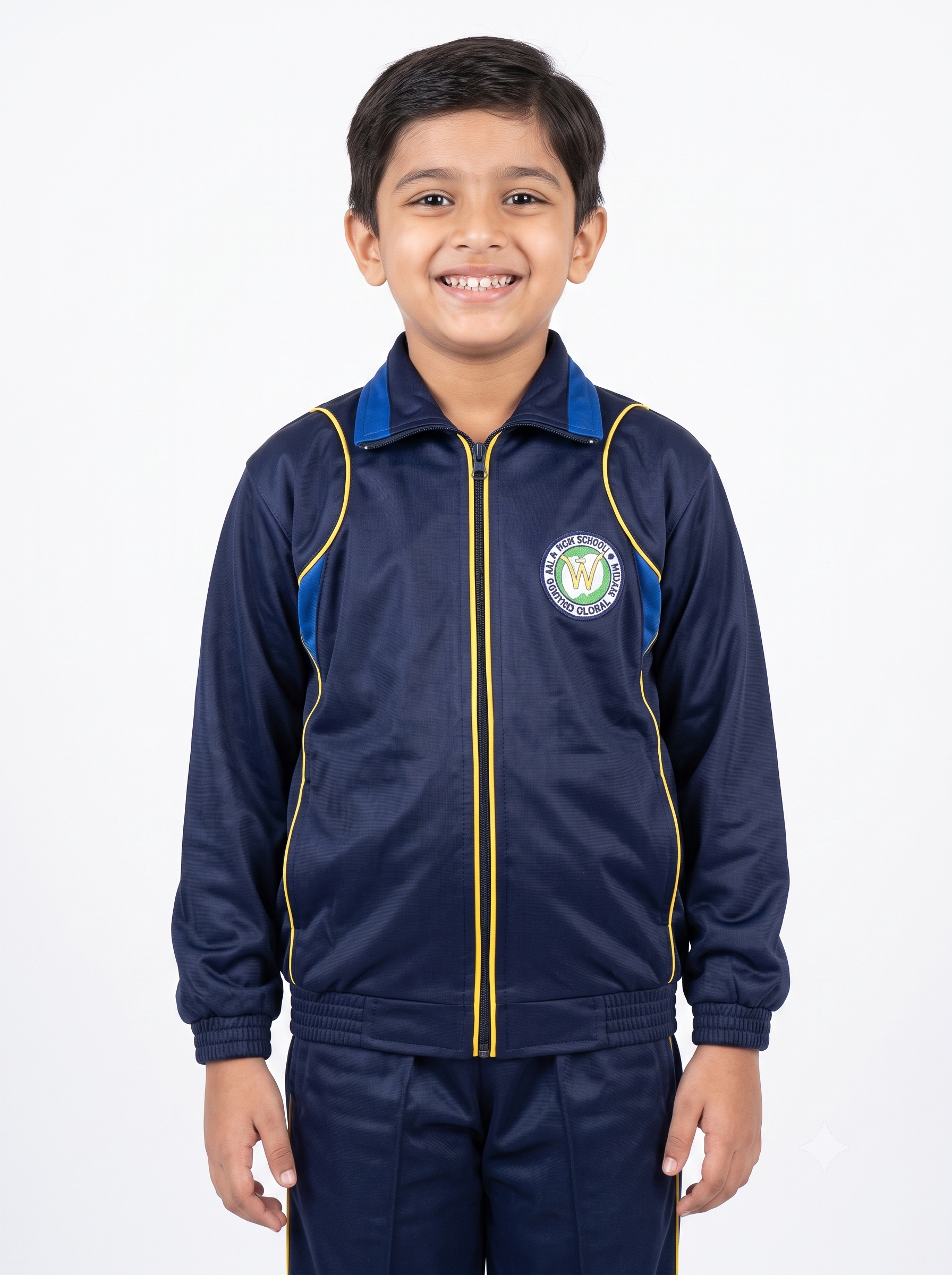 WISDOM BLUE TRACKSUIT