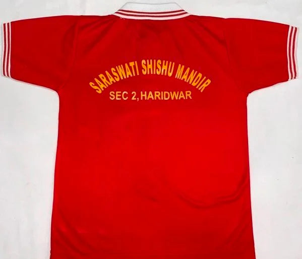SARASWATI SHISHU RED T-SHIRT