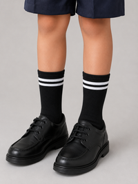 ANGEL NURS BLACK SOCKS