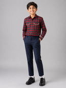 DAV FULL SHIRT (CHECK) BOY