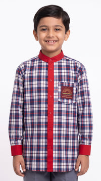 KVS JR FULL SHIRT(ROUND COLLAR)