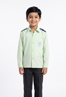 Mount Litera School Shirt – Full Sleeves with Shoulder Flaps