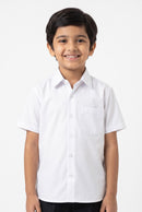 WHITE SHIRT HALF SLEEVE