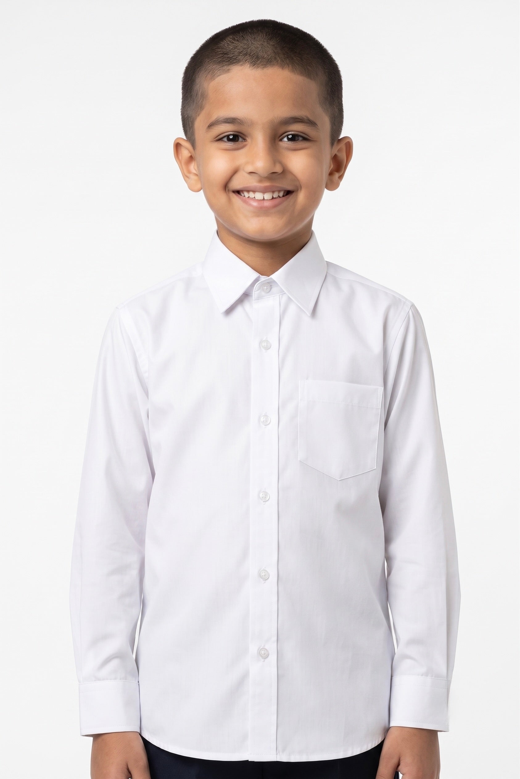WHITE SHIRT FULL COTTON
