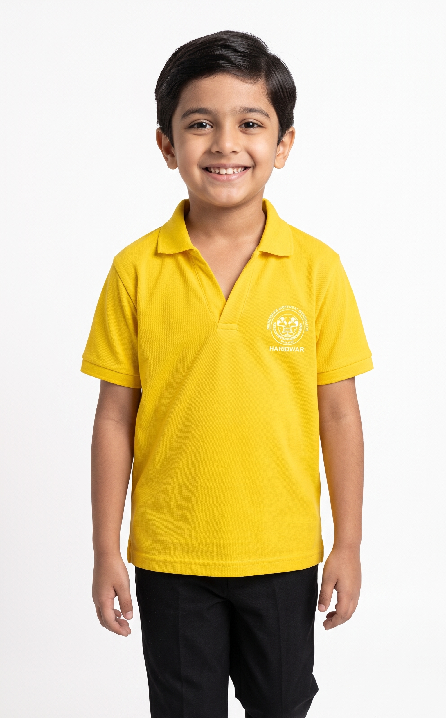 JAWAHAR NAVODAYA YELLOW  T-SHIRT